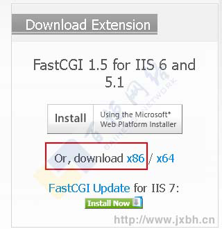 FastCGI II6 (x86)