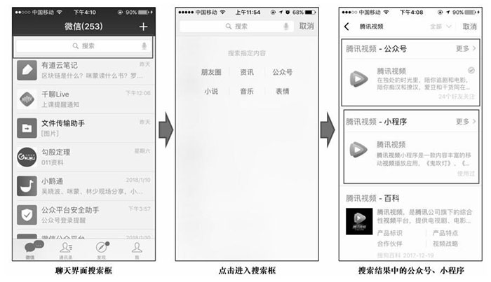 小程序的用户入口优势二